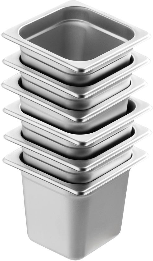 Set di 6 Pannelli per Hotel, 1/6 Scala, Antistampeggiabile, 0,8 mm Diametro, Acciaio Inossidabile, Profondità 6 Pollici, per Utilizzo Commerciale e Industriale