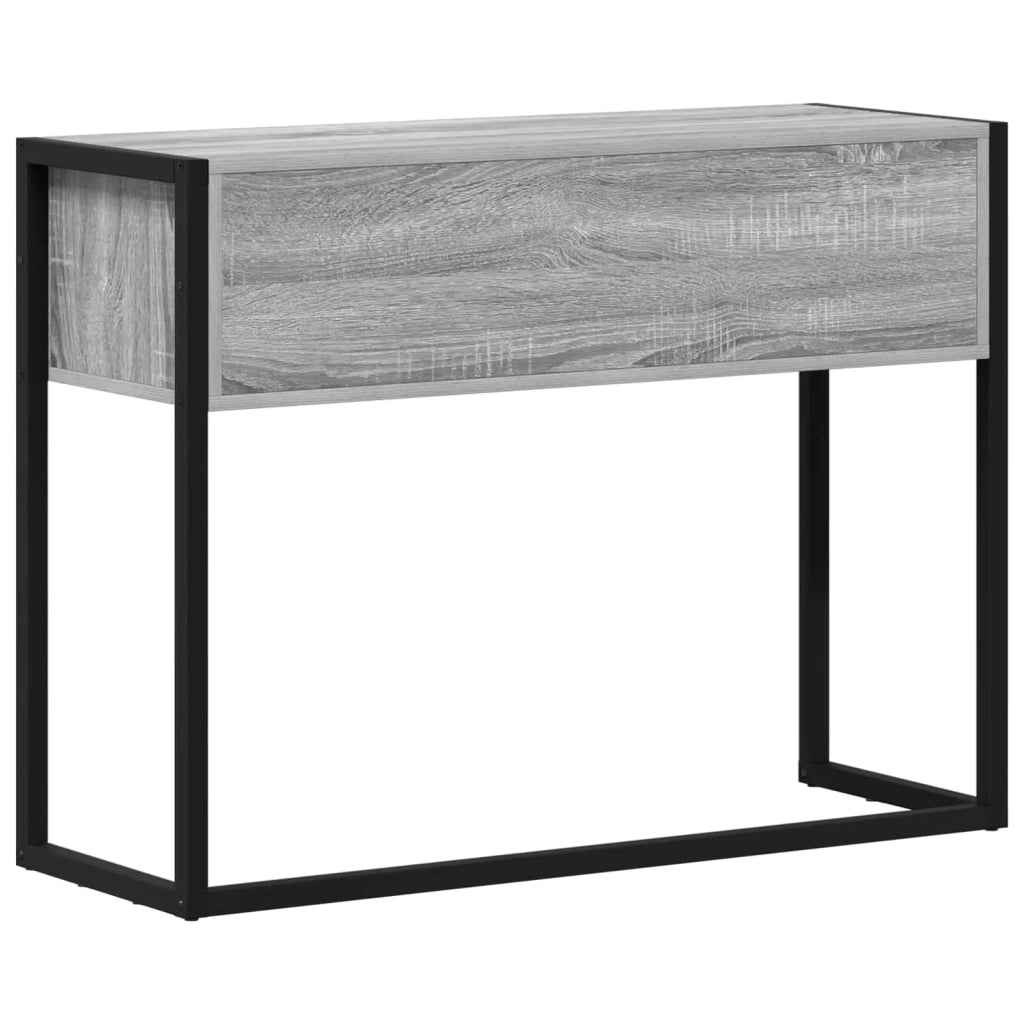 Tavolino Grigio Sonoma 100 x 36 x 75 cm Legno ingegnerizzato 886699