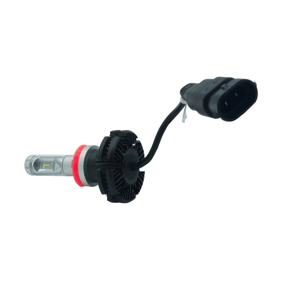 Trade Shop - Coppia Lampade Led Auto Fari H11 X3 Kit Lampadine 50 Watt 6000 Lumen Ip67 -