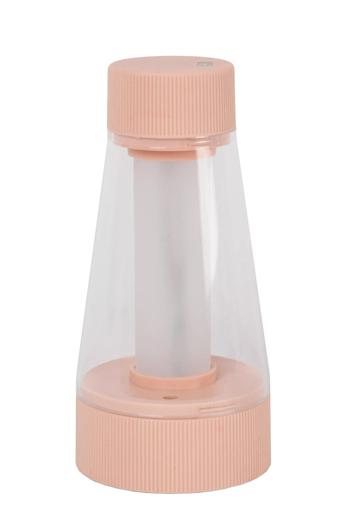 Lampada da tavolo LED ricaricabile rosa Lucide Lorali