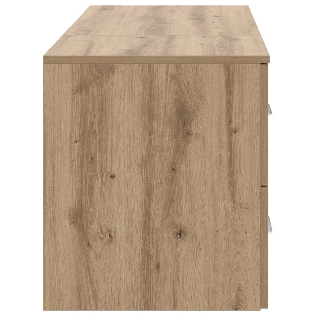 Set di mobili per il bagno 2 pz Rovere Artigianale 3404023