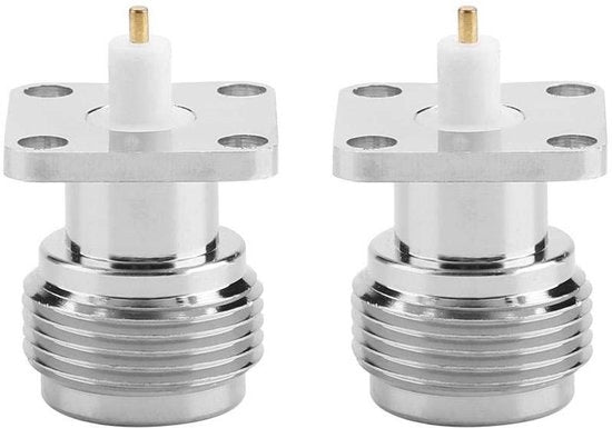 Stekker Coaxiale 2 pezzi - N-KFD-5 N con connessione RF con flangia 17,5 x 17,5