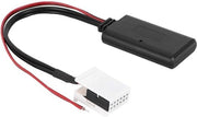 Adattatore Bluetooth 12 Pin - Stereo Aux Kabel - Adattatore Audio Stereofono - Cavo Audio Bluetooth - Modulo 12 Pin - Adattatore Radio Stereo Aux