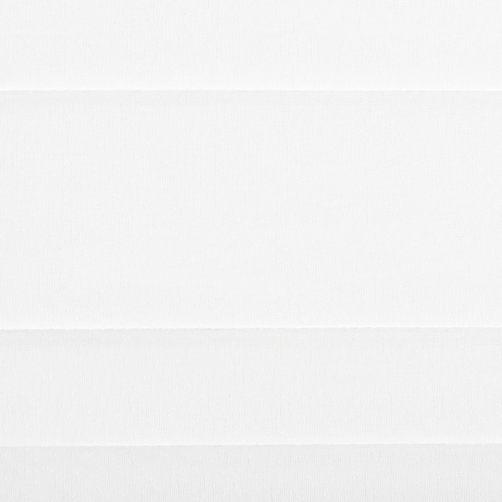 Materasso singolo in schiuma Rivestimento in poliestere Bianco 90 x 200 cm Fodera con cerniera
