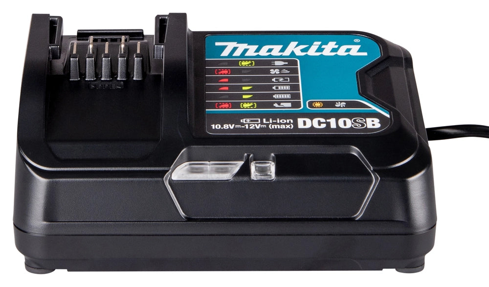 CARICABATTERIE LITIO 10,8V/12V CXT MAKITA DC10SB - 197363-4