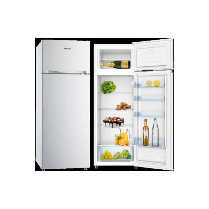 Nikkei KNDP280 Frigorifero Doppia Porta 239 L 160 cm Classe F 41 dB Libera Installazione colore Bianco