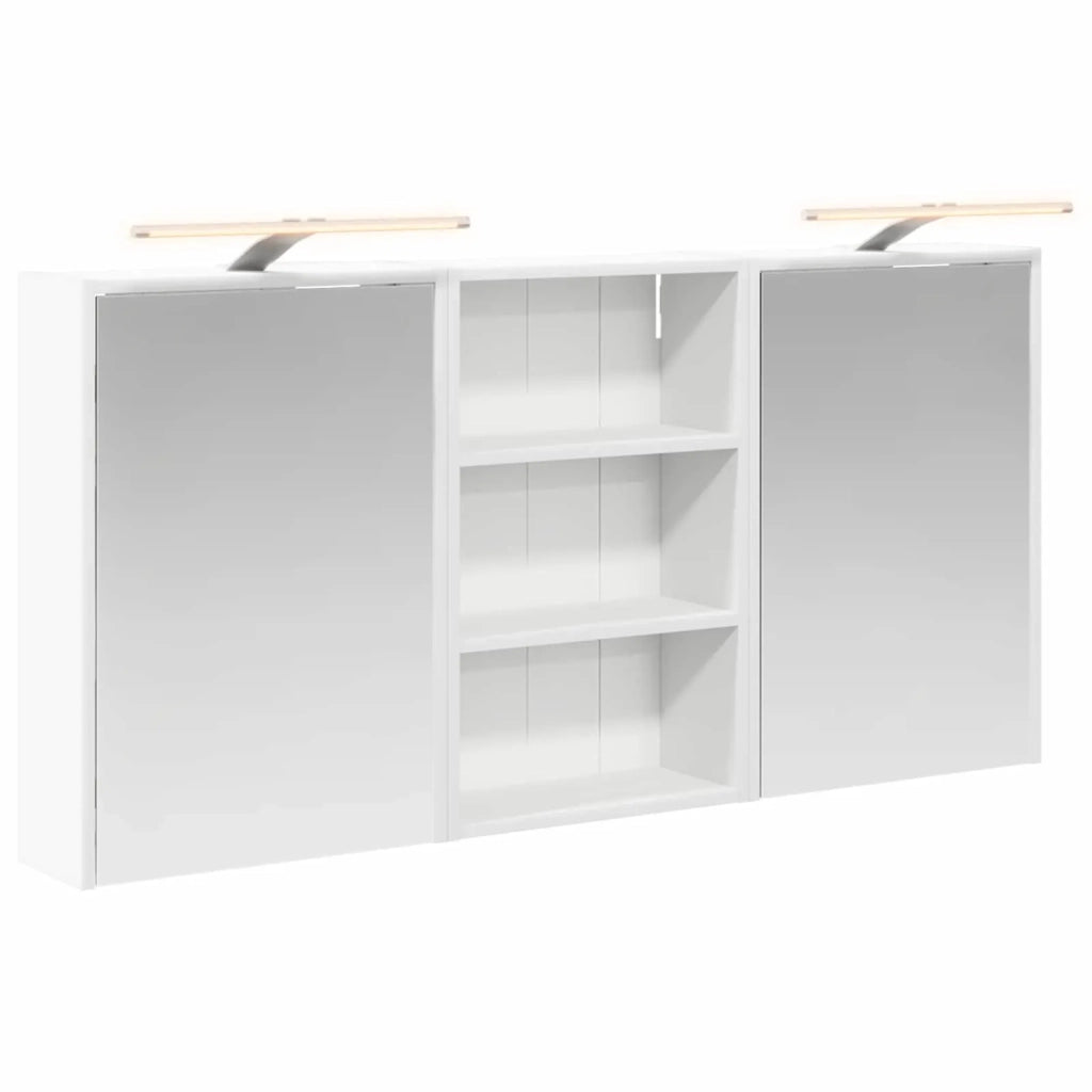 Set di Armadi da Bagno con lo scaffale 3 pcs 126 x 16 x 62.5 cm 3403832