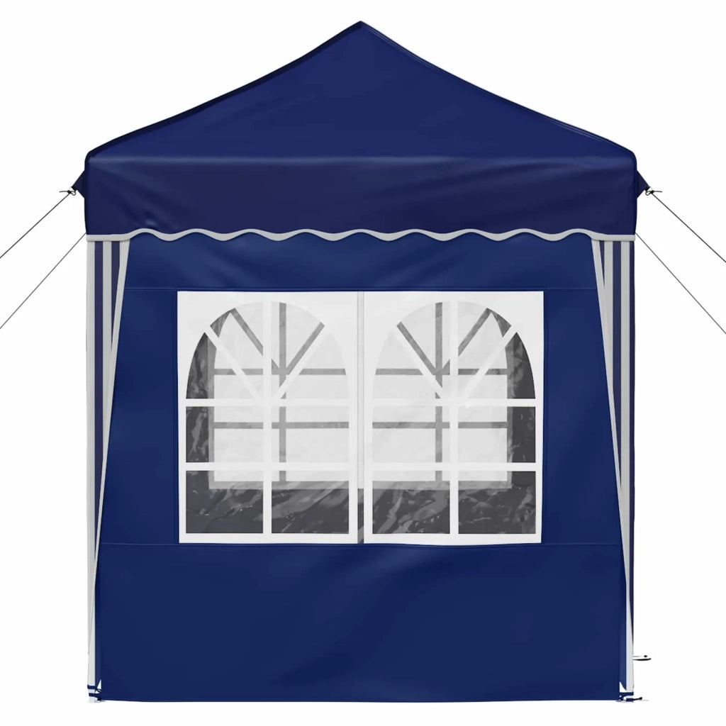 Tenda per feste a pop-up 195 x 195 x 245 cm Blu Tessuto Oxford