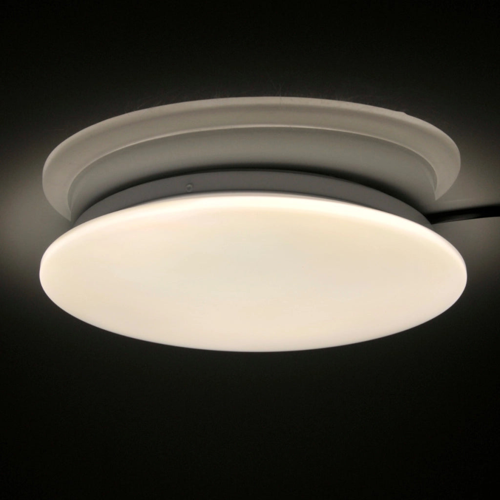 Plafoniera LED Polux ADAR 30cm 12W 4000K IP44 bianca