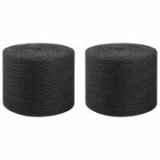 Spago in juta 2 pcs 2 Nero 100% juta Tossa