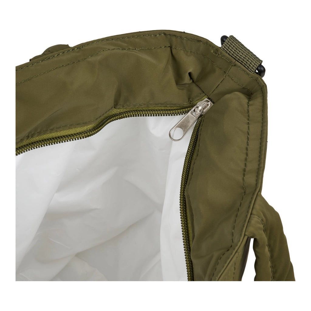 Borsa frigo Budva in poliestere verde — 24×12,5×37 cm