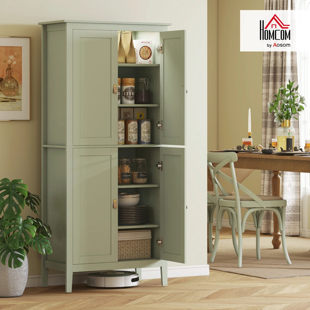 Mobile da cucina ¨C zephmum ¨C 80x40x176,5 cm, verde