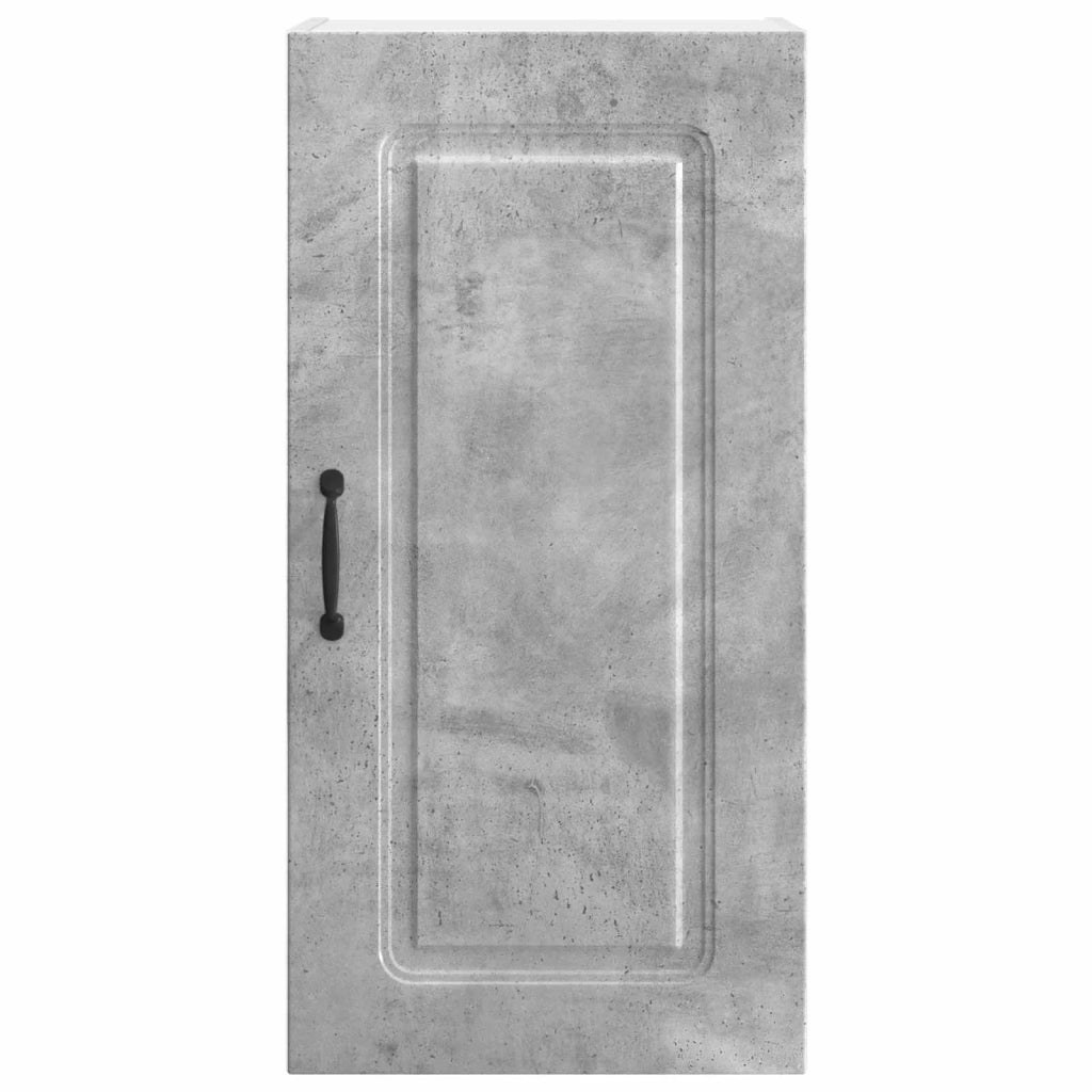 Mobile da cucina con lo scaffale-Armadio da cucina Grigio cemento 40 x 31 x 80 cm 947172