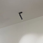 Spot Contemporaneo Bambù Metallo Nero Led 10W 3000K