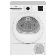 Beko BMT93EW Asciugatrice 9kg, Classe D, Linea Estetica NX, motore asincrono, Display digitale, colore Bianco, oblò Bianco