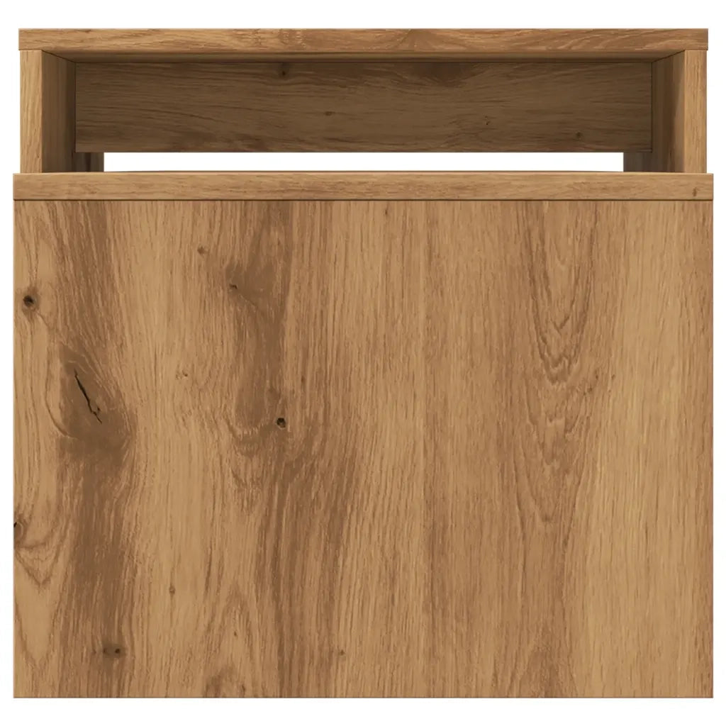 vidaXL Tavolino Salotto Rovere Artigianale 100x48x40 cm in Truciolato