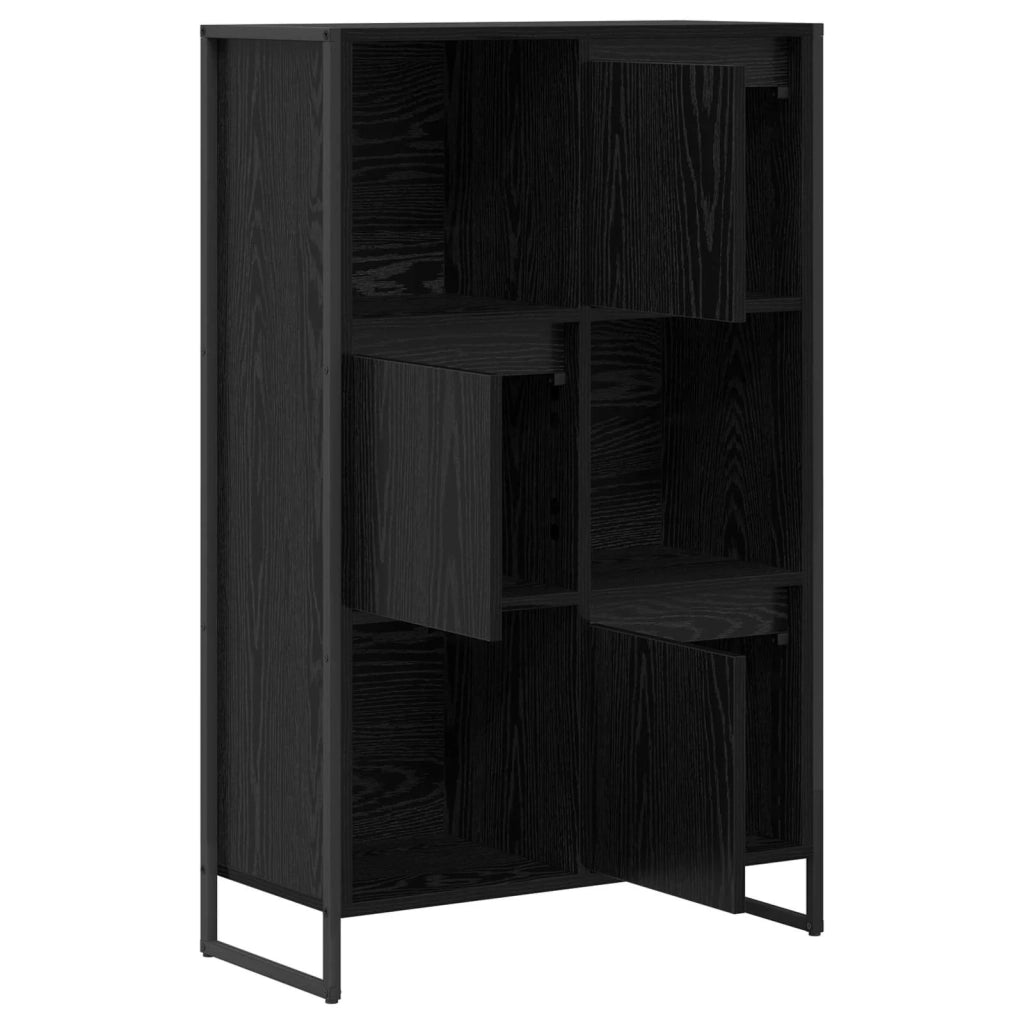 Armadio per Libri Rovere Nero 68 x 30 x 108.5 cm 886540