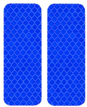 Sticker Riflettente - 10 Pezzi - Alta Qualità - Improntabili all'Acqua - Resistenti ai Sollecchi - Visibilità Notturna - Tecnologia Riflettente a Prisma - Nastro Riflettente