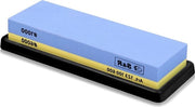 Sfregiatore a doppia faccia 18 x 6 x 3 cm - grana 1000/6000 - asta di corindone in silicone