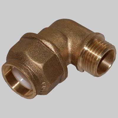 RACCORDO A GOMITO MASCHIO ANELLO RESINA  25 x 3/4     ASTORI