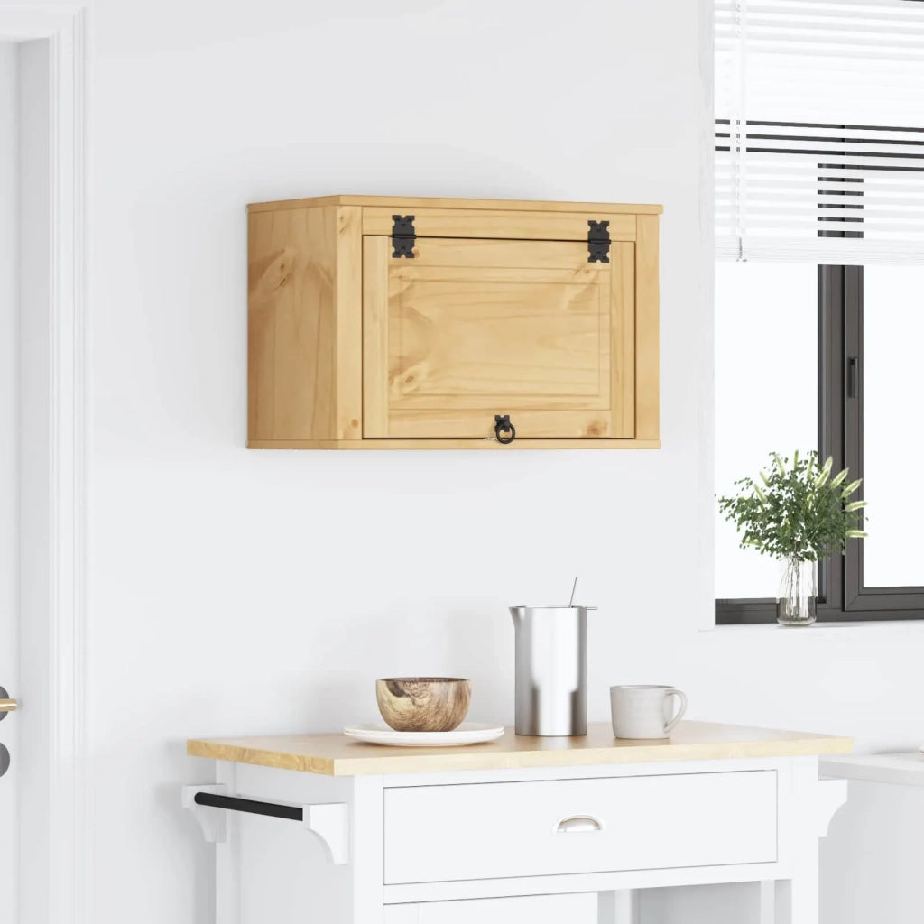 Armadietto SKI Marrone Miele 60 x 32 x 40 cm Pino massello