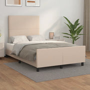 Giroletto senza Materasso-Struttura Letto Cappuccino 120x190 cm in Similpelle 730483