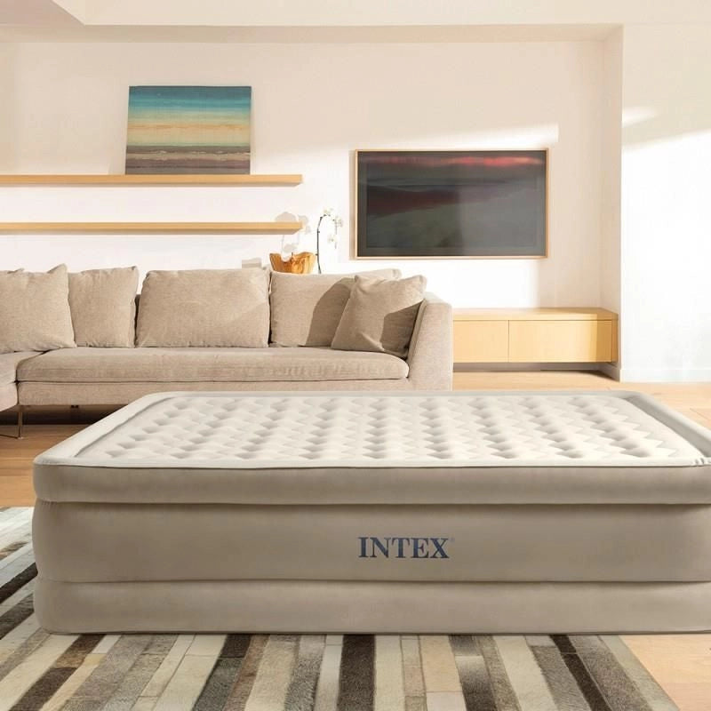 Intex Materasso Singolo Ultra Plush Dura Beam Con Tecnologia Fiber-Tech Con Po