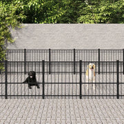 Gabbia per Cani da Esterno in Acciaio 33,87 m² 3124631