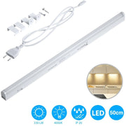 Trade Shop - Lampada Luce Sottopensile 50cm Mobili Cucina Armadio Barra Led 750lm Bianco -