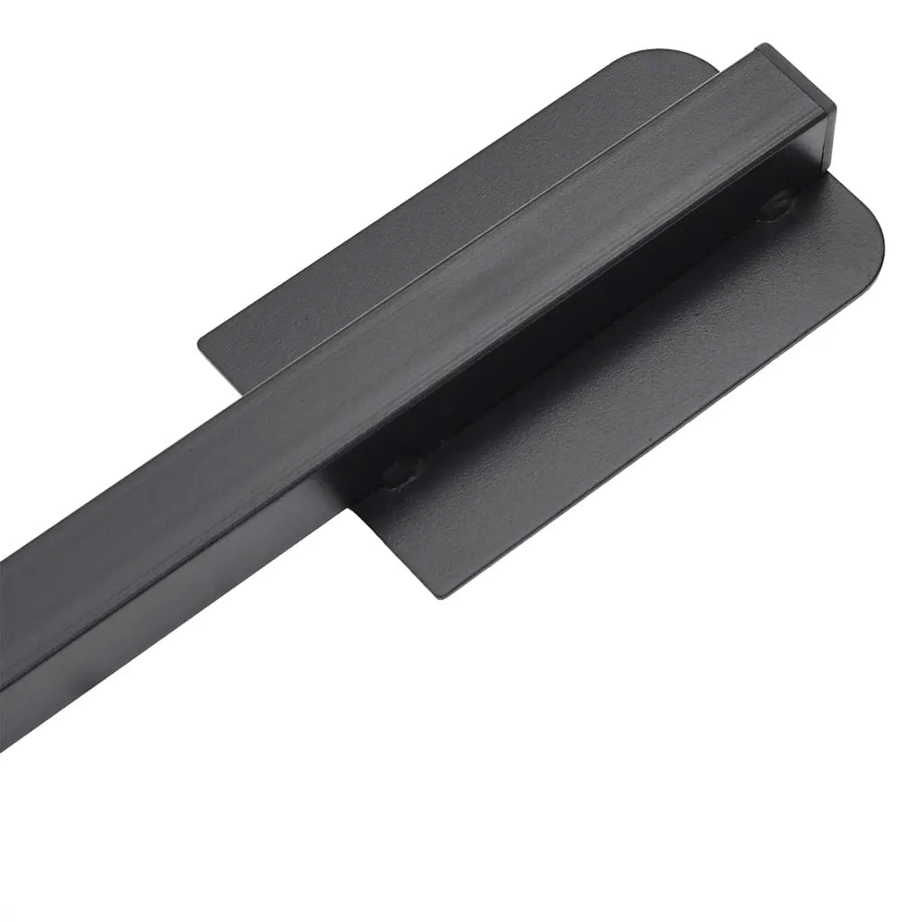 Base Pieghevole Ombrellone-Base per ombrellone Palo ?38/48 mm Nero Lucido Acciaio