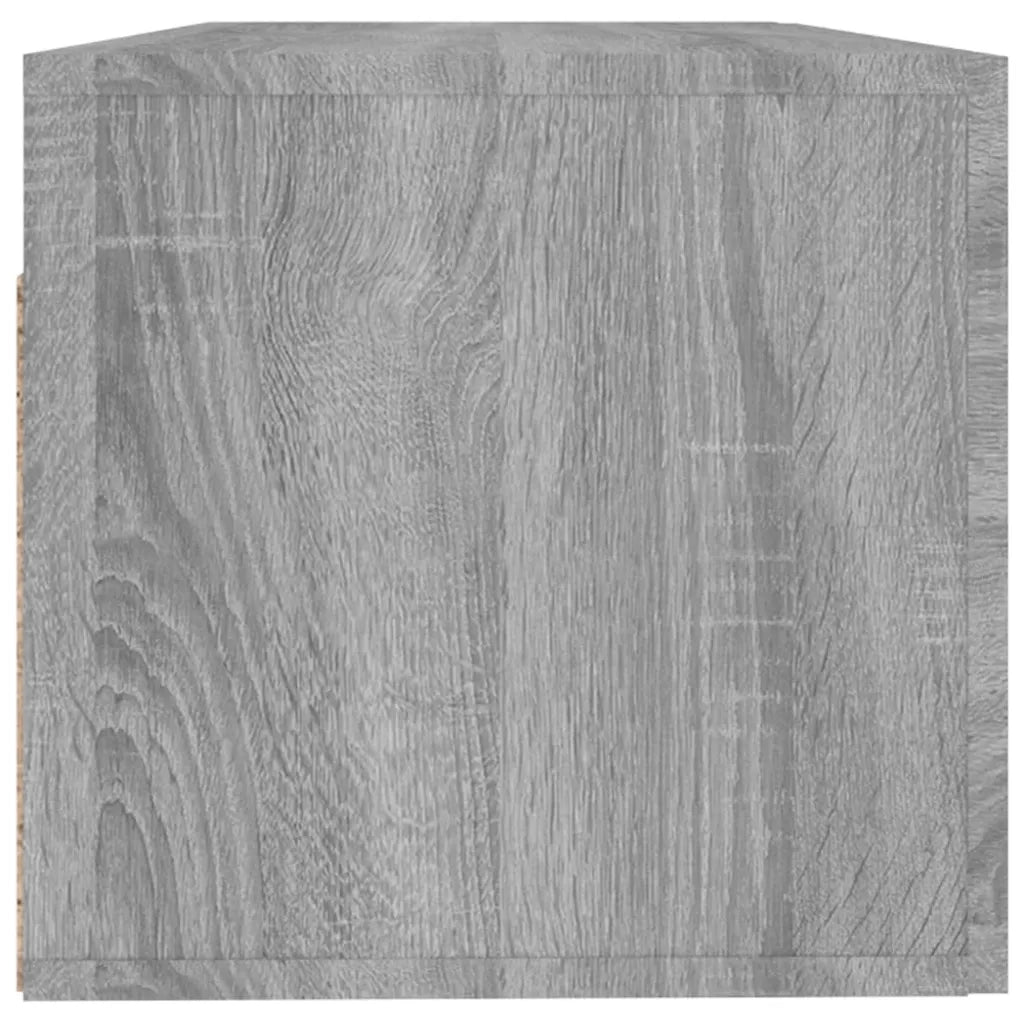 Mobile Pensile Grigio Sonoma 100x36,5x35 cm Legno Multistrato 817610