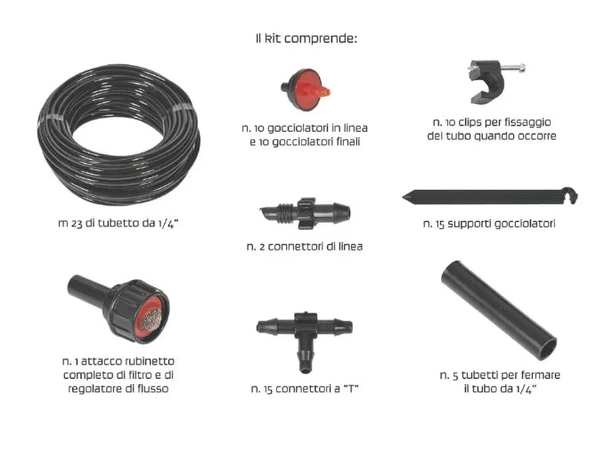 KIT MICRO IRRIGAZIONE Verdemax 9650