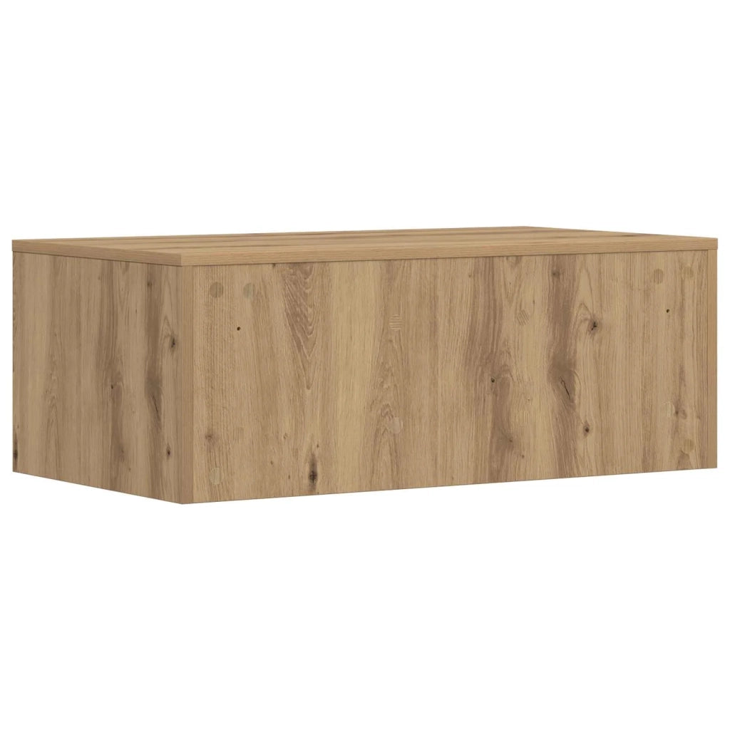 Scrivania a parete Rovere artigianale 80 x 45 x 30 cm 891399
