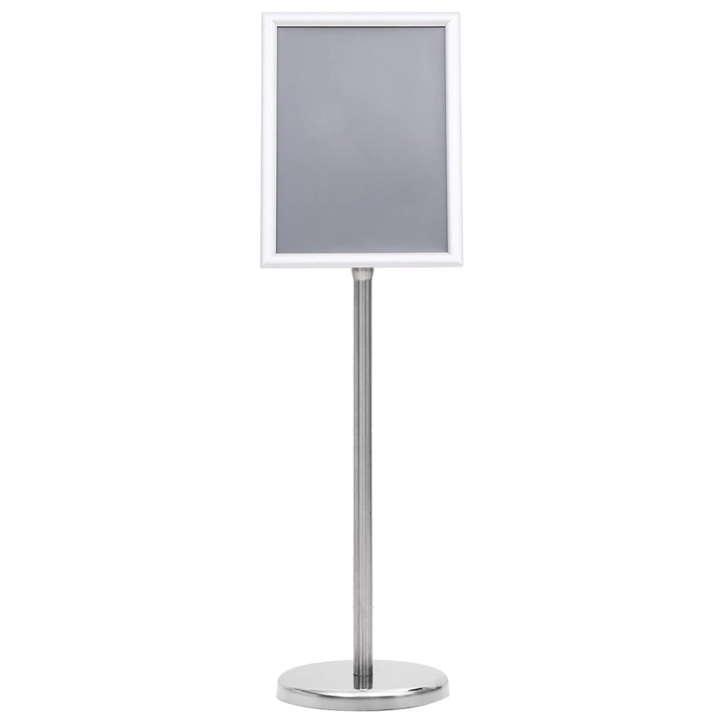 A4 Supporti per Poster 2 pz Argento Acciaio Inossidabile