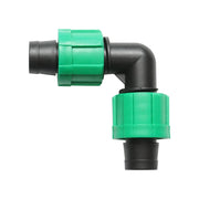 Connettore gomito a 90 gradi per tubo, tubo di irrigazione 17x17mm.