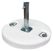 Base cemento con maniglie 50Kg Tubo Ø 55 Mm Colore: Bianco