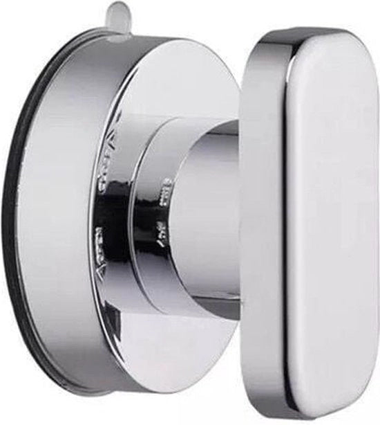 Due pezzi - Maniglia con morsetto - Maniglia con Morsetto - 62*50mm - pulsanti a tastiera - senza fori - Solo per superfici liscie - per doccia e toilette