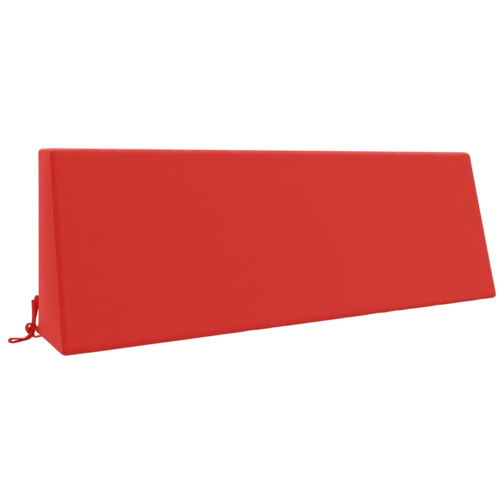 Cuscino schienale SOEST 100% Poliestere Rosso 120 x 20 x 40 cm 946756