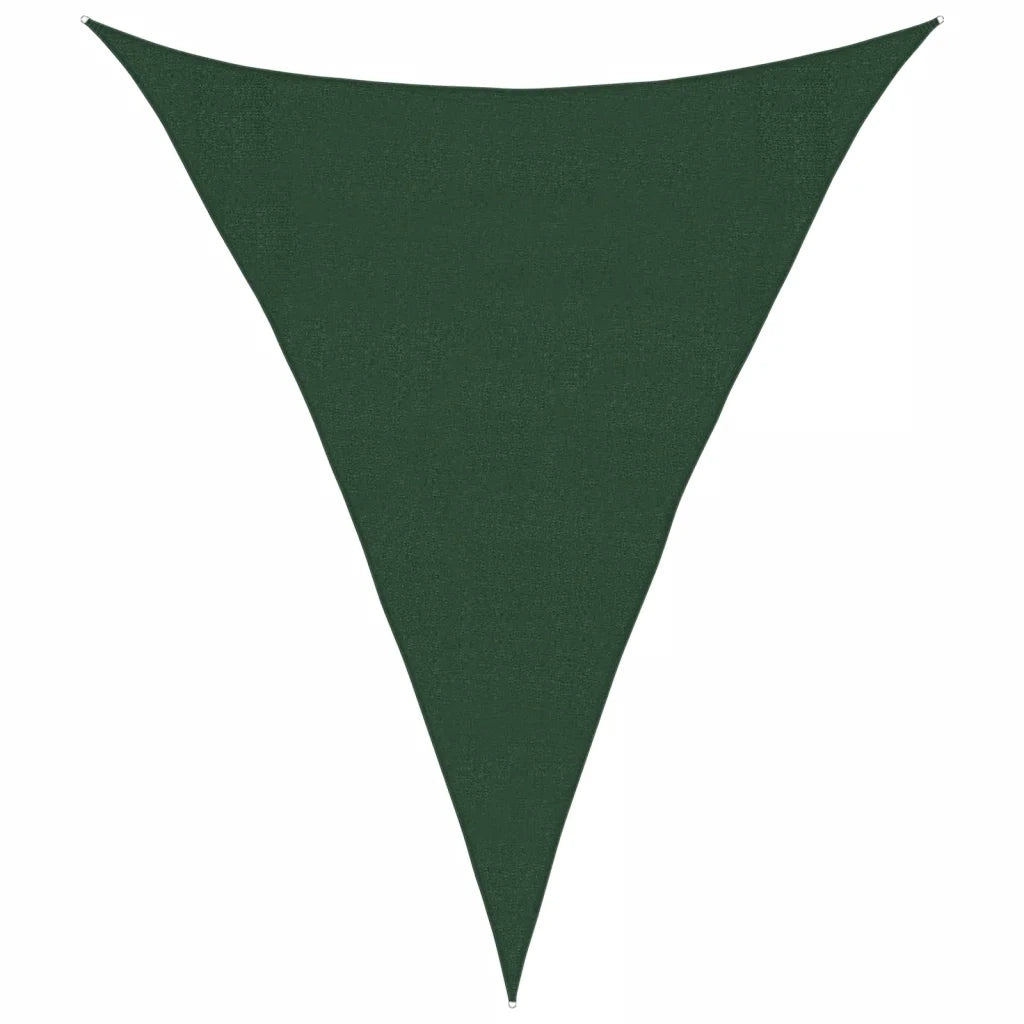 Vela Parasole 160 g/m² Verde Scuro 3x4x4 m in HDPE 311475