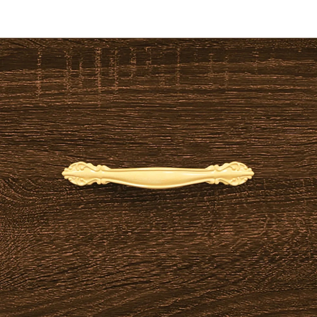 Tavolino da salotto | Tavolino da caff¨¨ | Tavolino da Soggiorno Rovere Marrone 50x50x40cm Legno Multistrato
