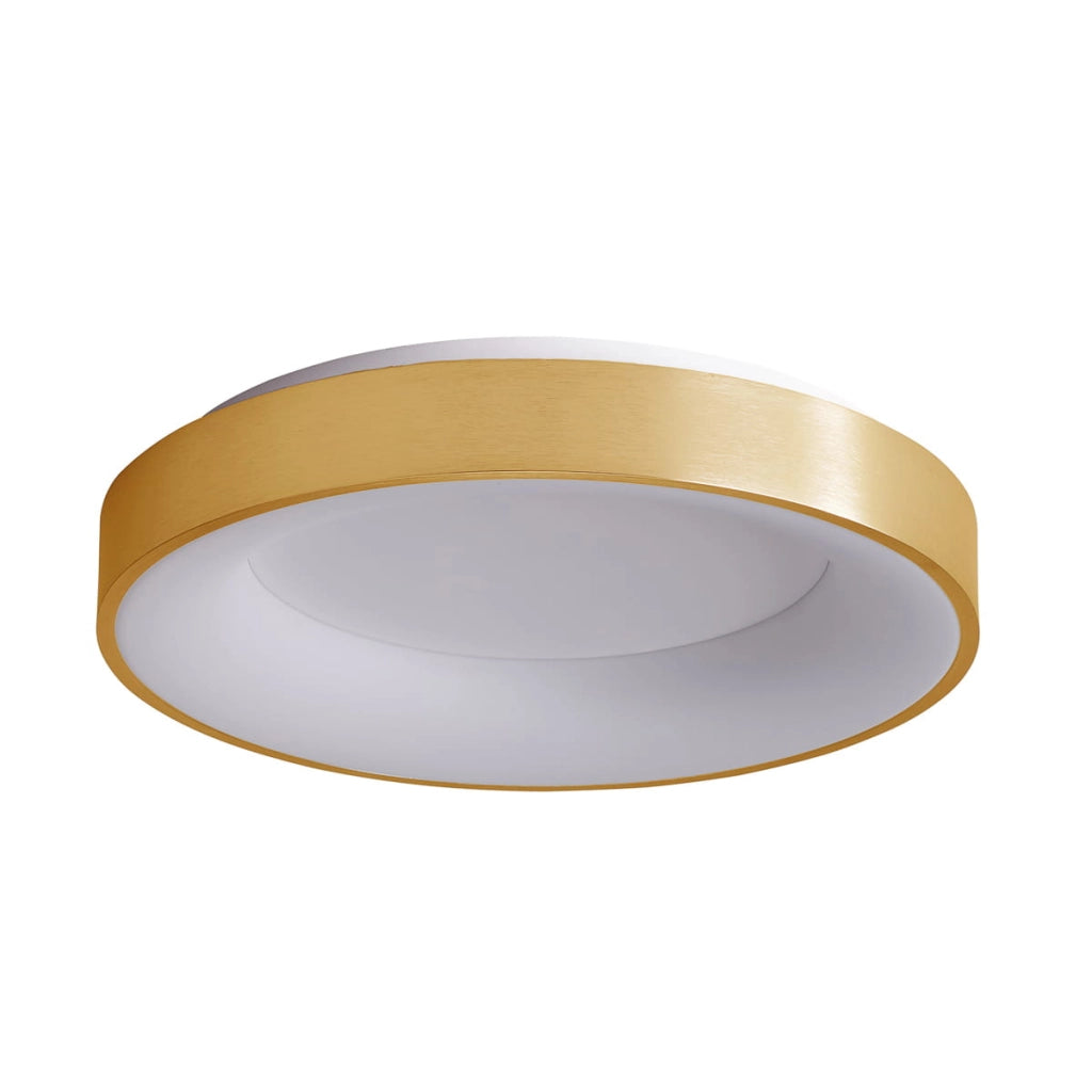 Plafoniera LED Italux Giulia oro/bianco 60cm 50W 3000K