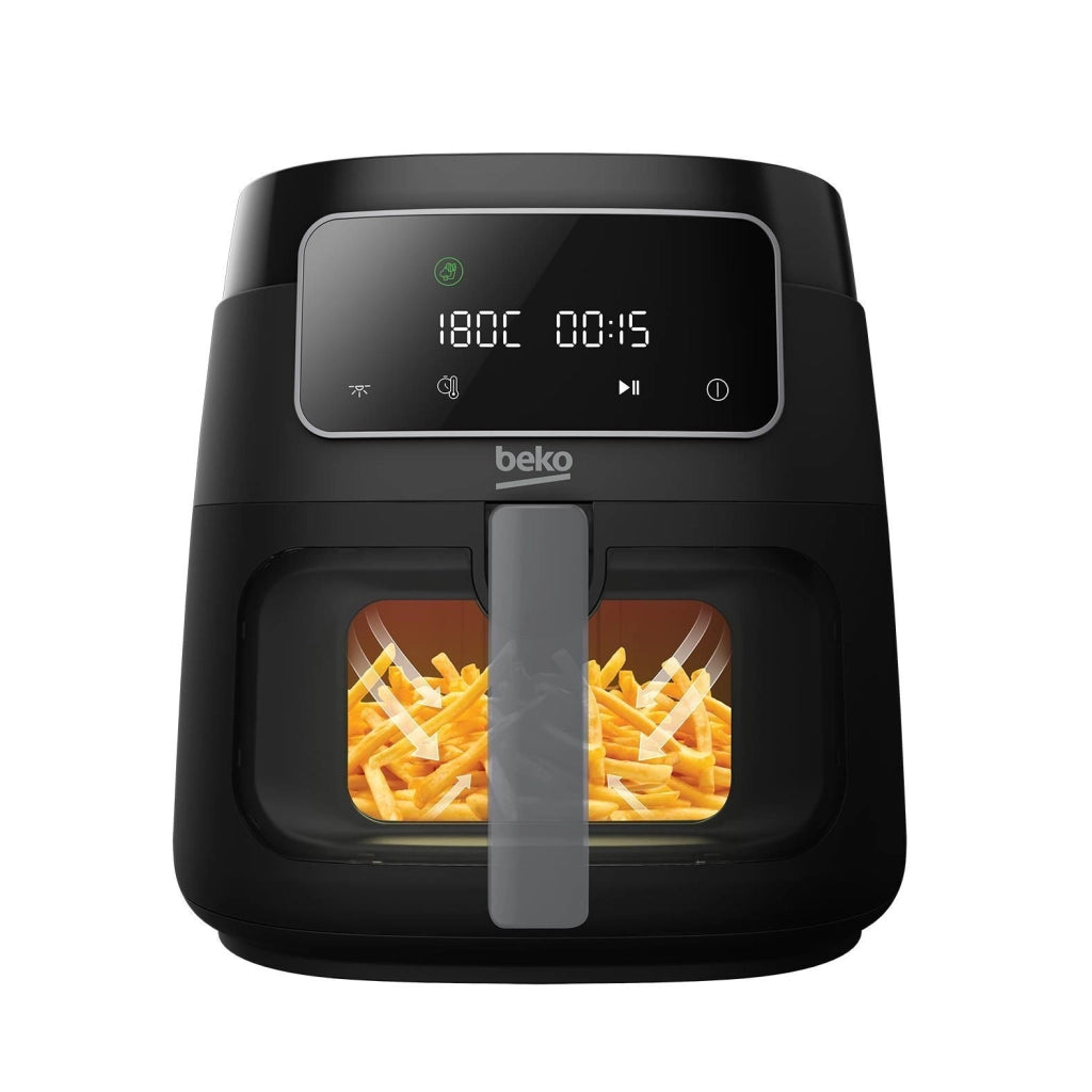 Beko FRL3374B friggitrice Singolo 7,6 L Indipendente 1750 W Friggitrice ad aria calda Nero