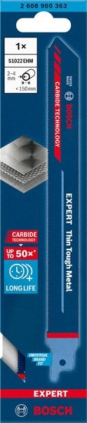 Lama per sega a gattuccio EXPERT THIN TOUGH METAL 200mm Bosch  S 1022 EHM