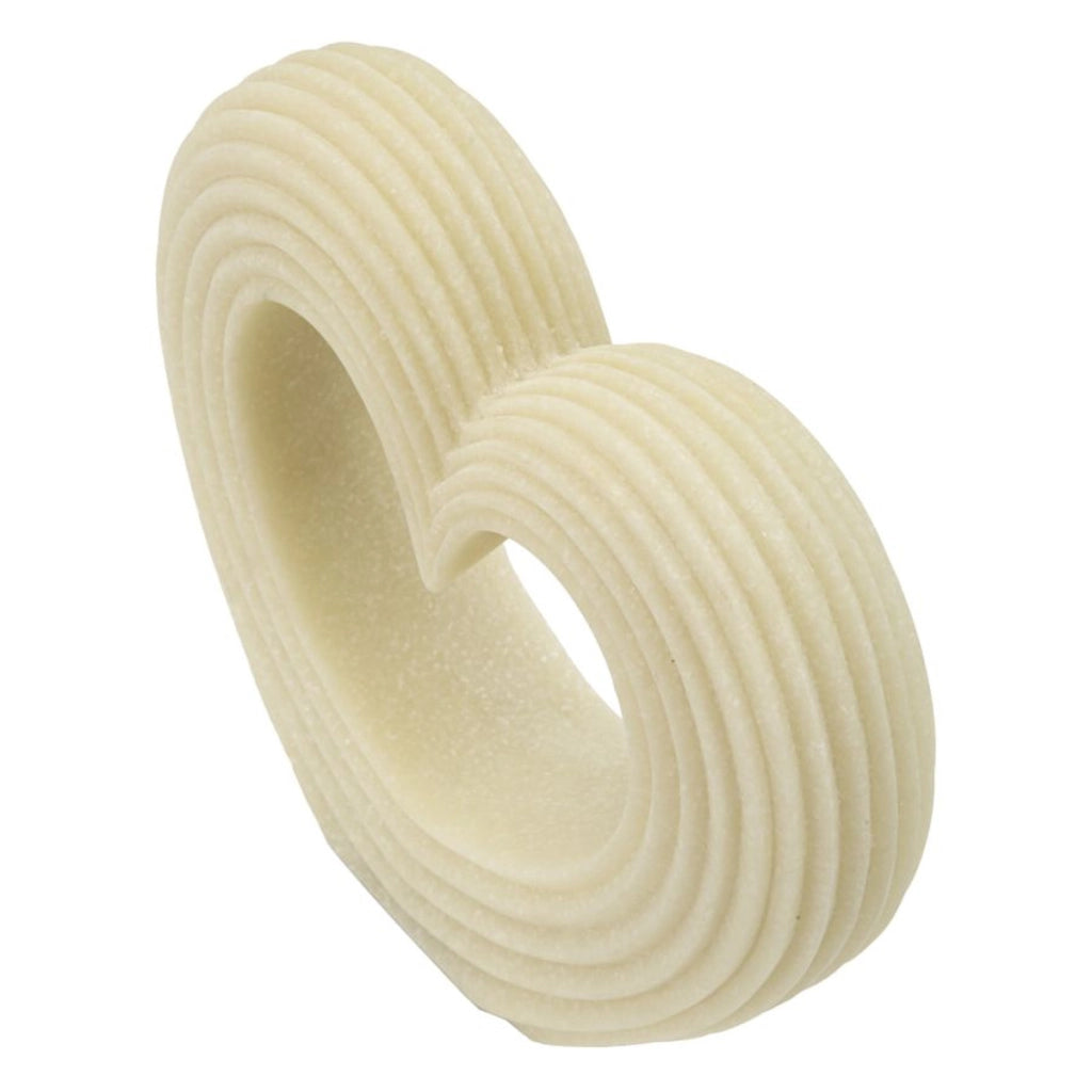 Scultura Cuore 13, Bianco, Poliresina, 21x6x19 cm