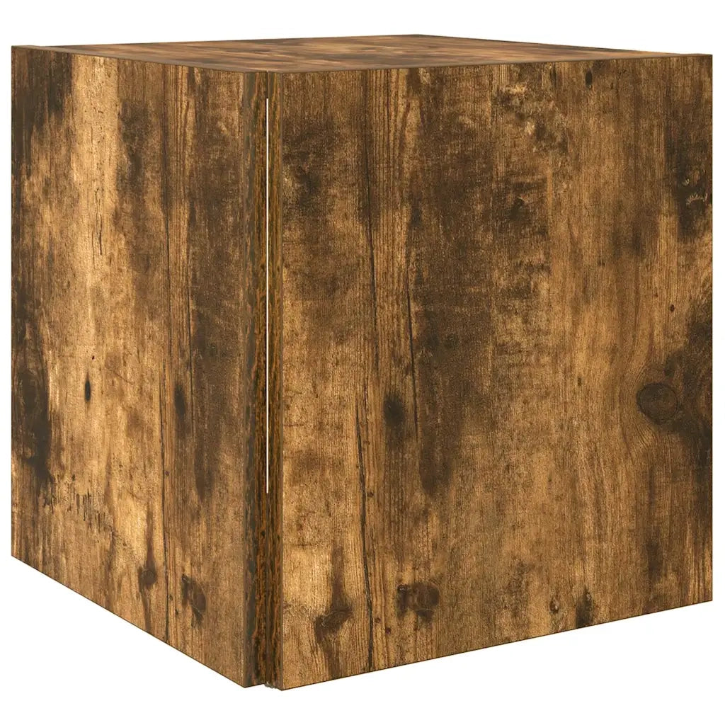 Tavolino da Salotto Rovere Fumo 33x33x34,5 cm Legno Multistrato cod mxl 16353