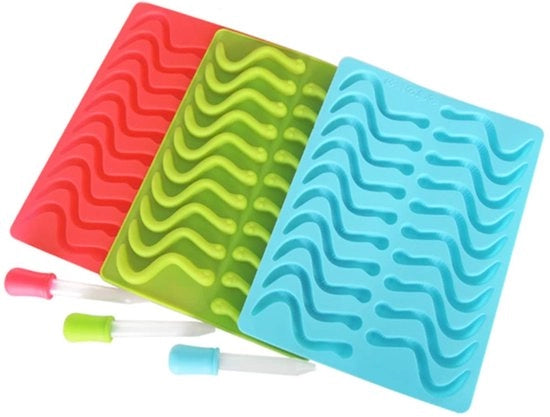 Forme in silicone per biscotti e cioccolato - Antiaanbaklaag - 24,5 x 18 x 0,8 cm