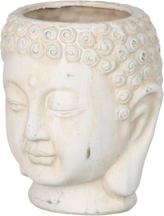 Vaso di terracotta Buddha orientale - grande formato - 171 x 166 x 20 cm