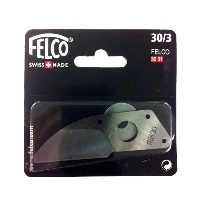 Felco 30-3 Lama di Ricambio per Cesoie da Giardino compatibile modelli 30 31 acciaio temprato colore Argento