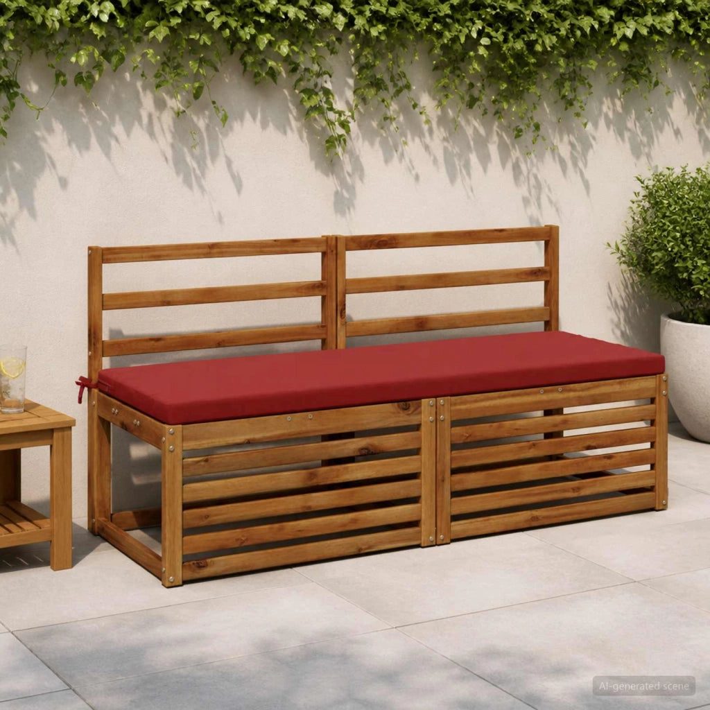 Cuscini per Panchina a 2 Pezzi SOEST 2 pz 100% Poliestere 949485