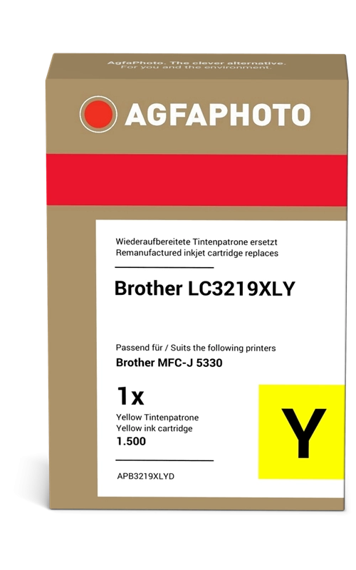 ORIGINAL Agfa Photo Cartuccia d'inchiostro giallo APB3219XLYD ~1500 Seiten
